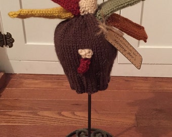 Knit Turkey Hat for Baby, Toddler or Child