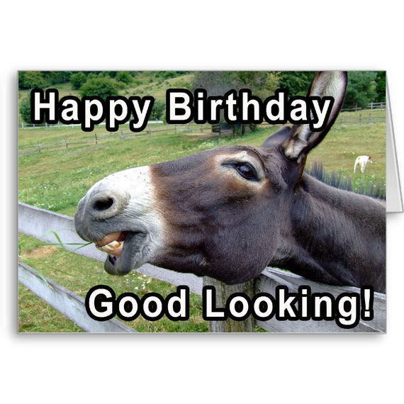 Happy Birthday Good Looking Funny Birthday Card Birthday - Etsy Australia Happy Birthday Good Looking Funny Birthday Card Birthday - Etsy Australia