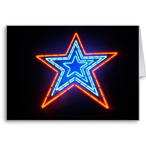 Supporta le nostre Truppe, Carta Militare, Roanoke Star, 4 luglio, Giorno dell'Indipendenza, Bianco rosso & Blu, Carta Patriottica, Invia Pensieri Positivi