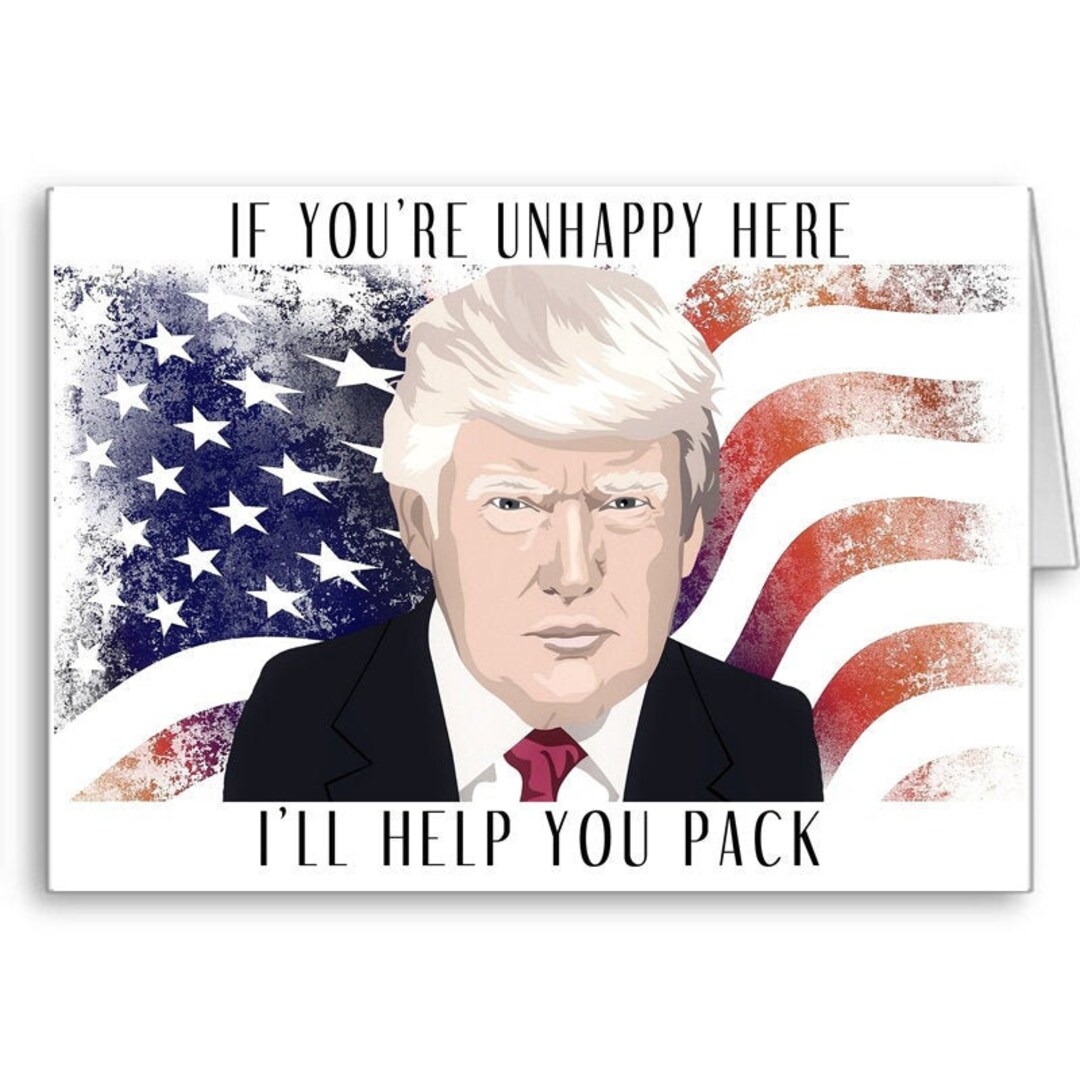 Donald Trump, Funny Trump Card, Trump Gifts, Politically Incorrect ...