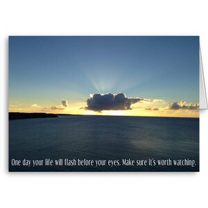 Verjaardag offerte Card, mijlpaal verjaardag, leven gebeurtenis, trouwdag, nieuwe baby, motiverende kaart, positieve citaat, positieve gedachten sturen