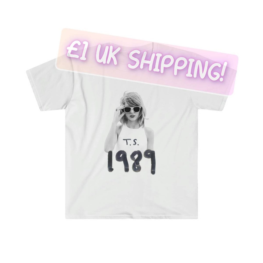 Taylor Swift 1989 Tshirt Etsy UK
