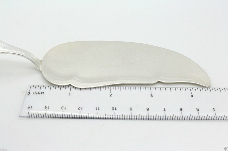 Vintage Norwegian Cake Dessert Server GF Norway cH 60Gr.GF Antique Silver color Fine Dining collectible Birthday Easter Gift wedding party