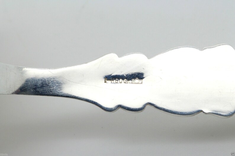Vintage Norwegian Cake Dessert Server GF Norway cH 60Gr.GF Antique Silver color Fine Dining collectible Birthday Easter Gift wedding party