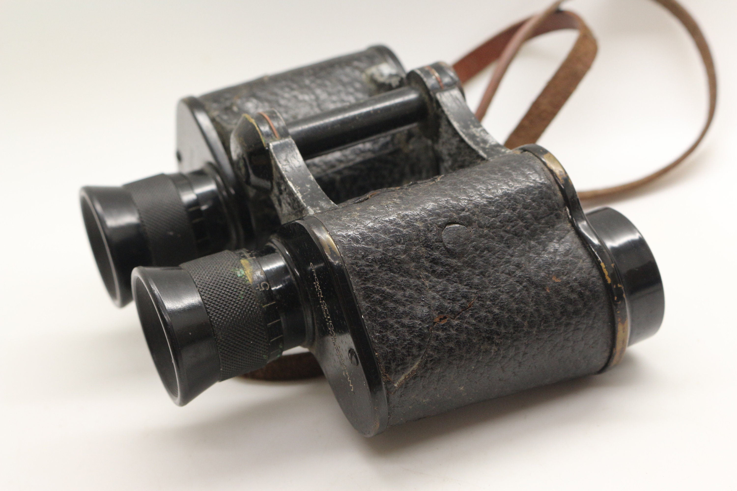 Military Stereo Binoculars 6x30 WW1 Crown Optical Company Etsy