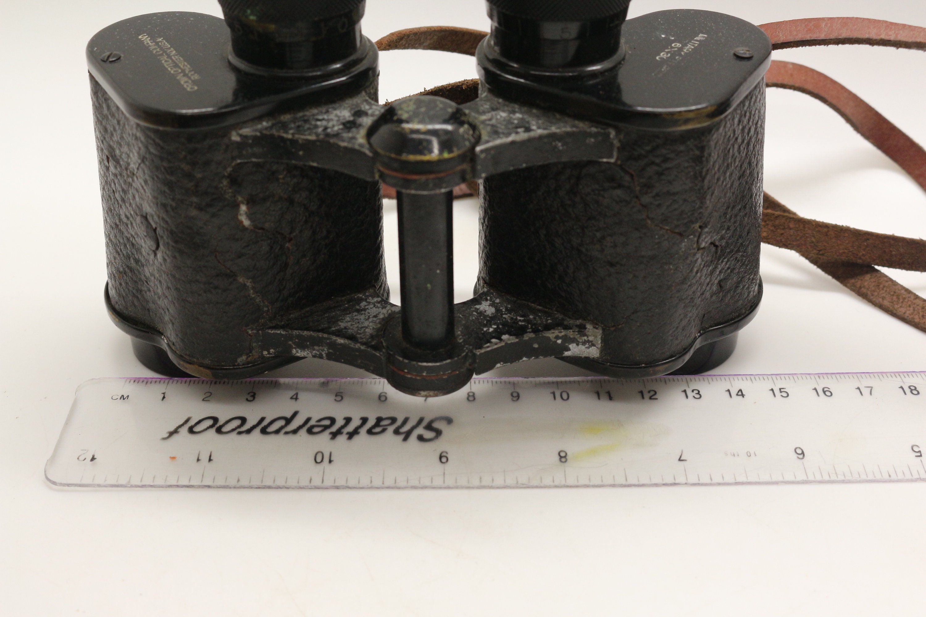 Military Stereo Binoculars 6x30 WW1 Crown Optical Company Etsy