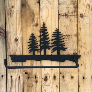 Pine Tree Paper Towel Holder