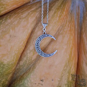 Collier Funéraire Pour Cendres - Pendentif Croissant De Lune Et Soleil En Acier Inoxydable | Souvenir Personnalisable
