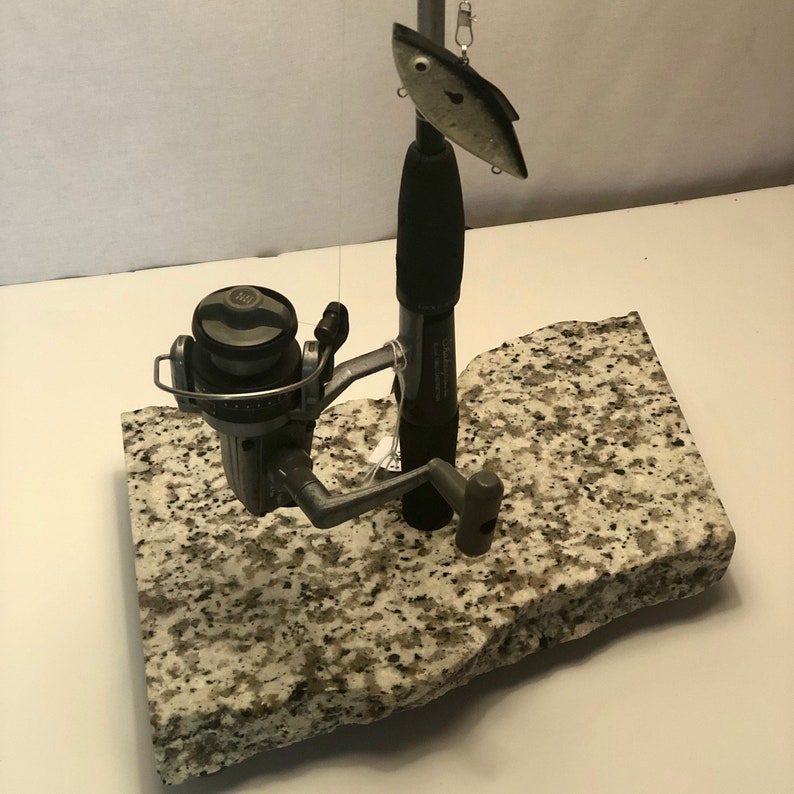 Table Lamp #1734 Fishing Pole Lamp Lodge Decor FREE Shipping,Dads Gift,Fishing Decor,Rustic Cabin Unique Lamp,