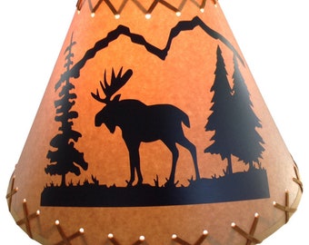 Moose Lampshade Moose Lampshade, Moose Lamp Shade Canada