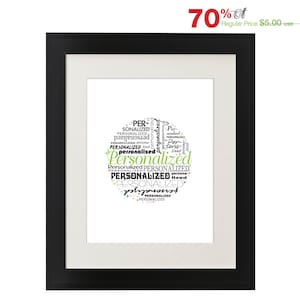 Las palabras positivas comienzan con la letra A a la Z, el alfabeto de la A a la Z, la letra del monograma, el arte de la tipografía, el póster imprimible, la descripción personalizada (P0027)