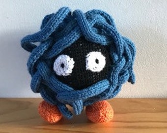 Tangela pokemon knitting pattern soft toy pokemon amigurumi animal stuffed toy pattern plushie cute