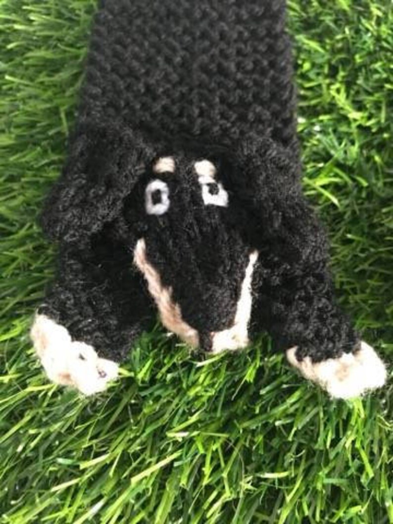 Knitting Pattern Dachshund Dog scarf Sausage dog collar Etsy