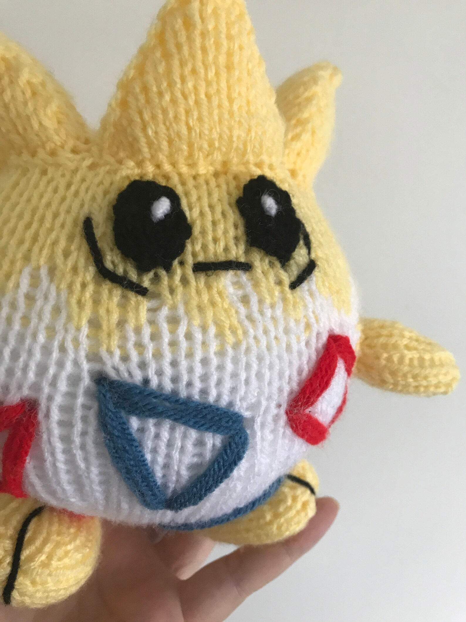 Togepi knitting pattern pokemon pattern knit knitted plushie Etsy