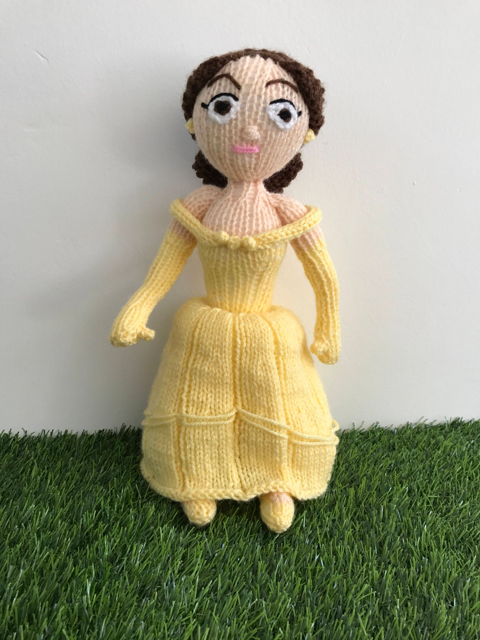 Belle Knitting Pattern Disney Beauty and the Beast Pattern - Etsy