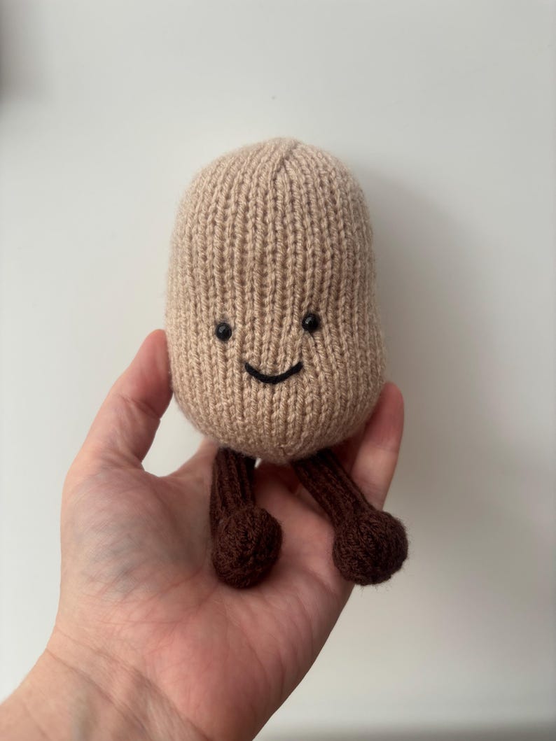 Potato Knitting Pattern Potato Buddy KNITTING PATTERN / Cute Jellycat Dupe Plushie Toy Tutorial ...
