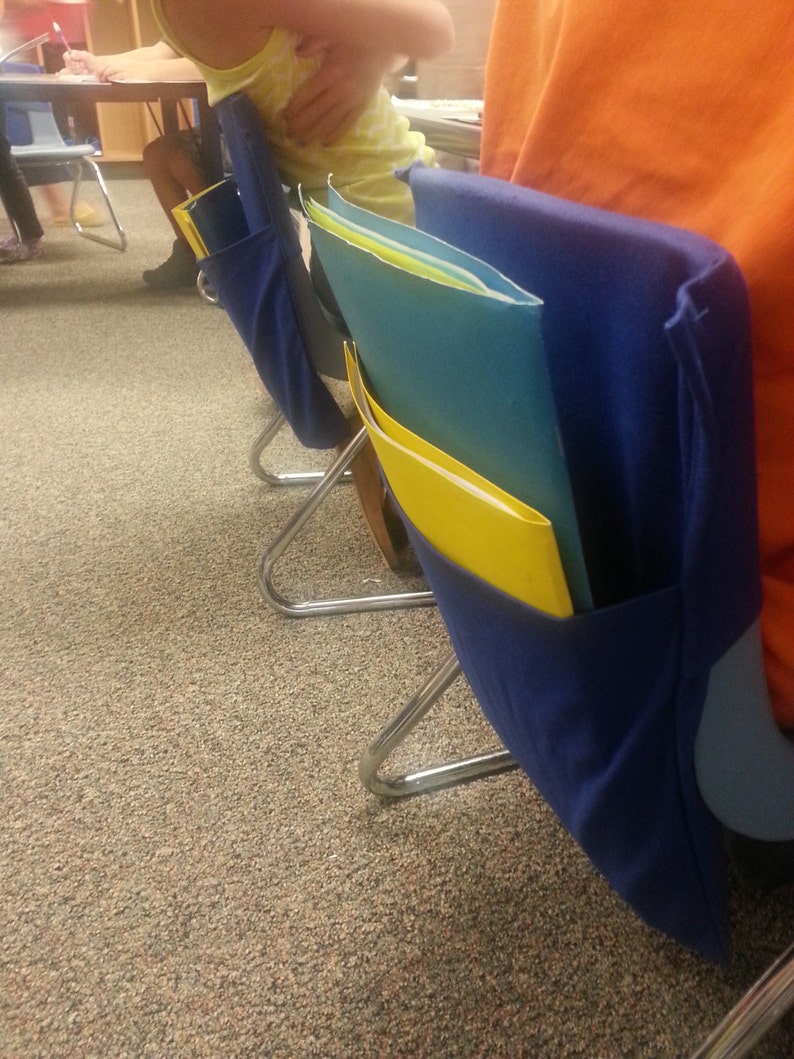 seat sacks chair back pocket 20 X-LG Canvas custom chair pockets seat pockets over 17 wide.