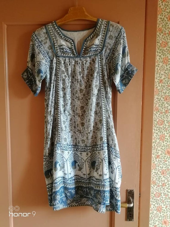 Vintage Indian Cotton Dress