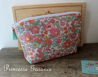 Birthday, Mother's Day * Makeup bag, small bazaar, Liberty of London Betsy Cupcake - On order