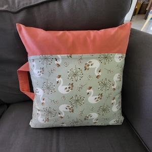 Back to school, birthday * cushion cover, pillowcase, nap, school, cotton pretty swans