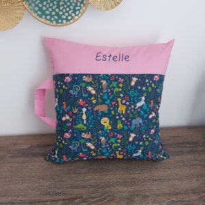 Back to school, birthday * cushion, cushion cover, nap, school, small animals, on order