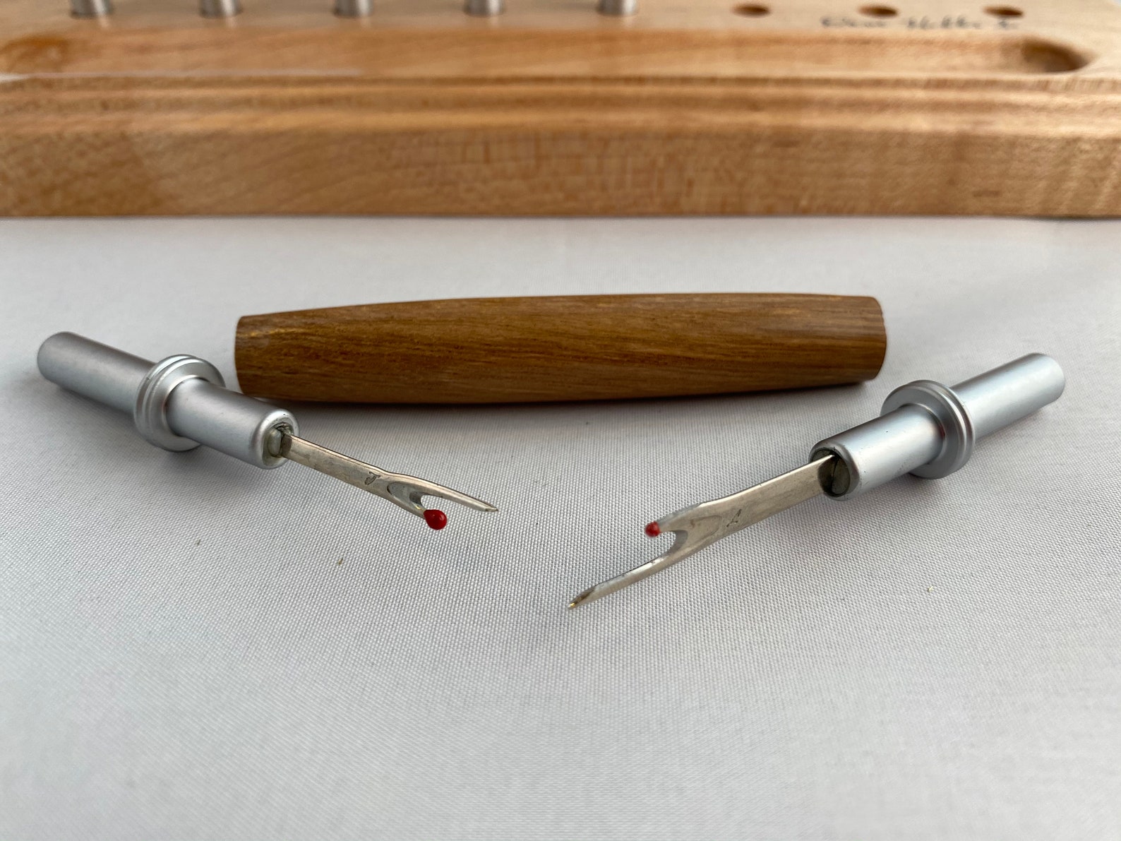 Exotic Wood Seam Ripper / Double Wood Turned Seam Ripper / Etsy
