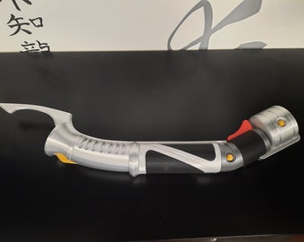 Graf Dookus Lichtschwert Replik aus Star Wars Attac of the Clones 3D Gedruckt Plastik Cosplay Prop
