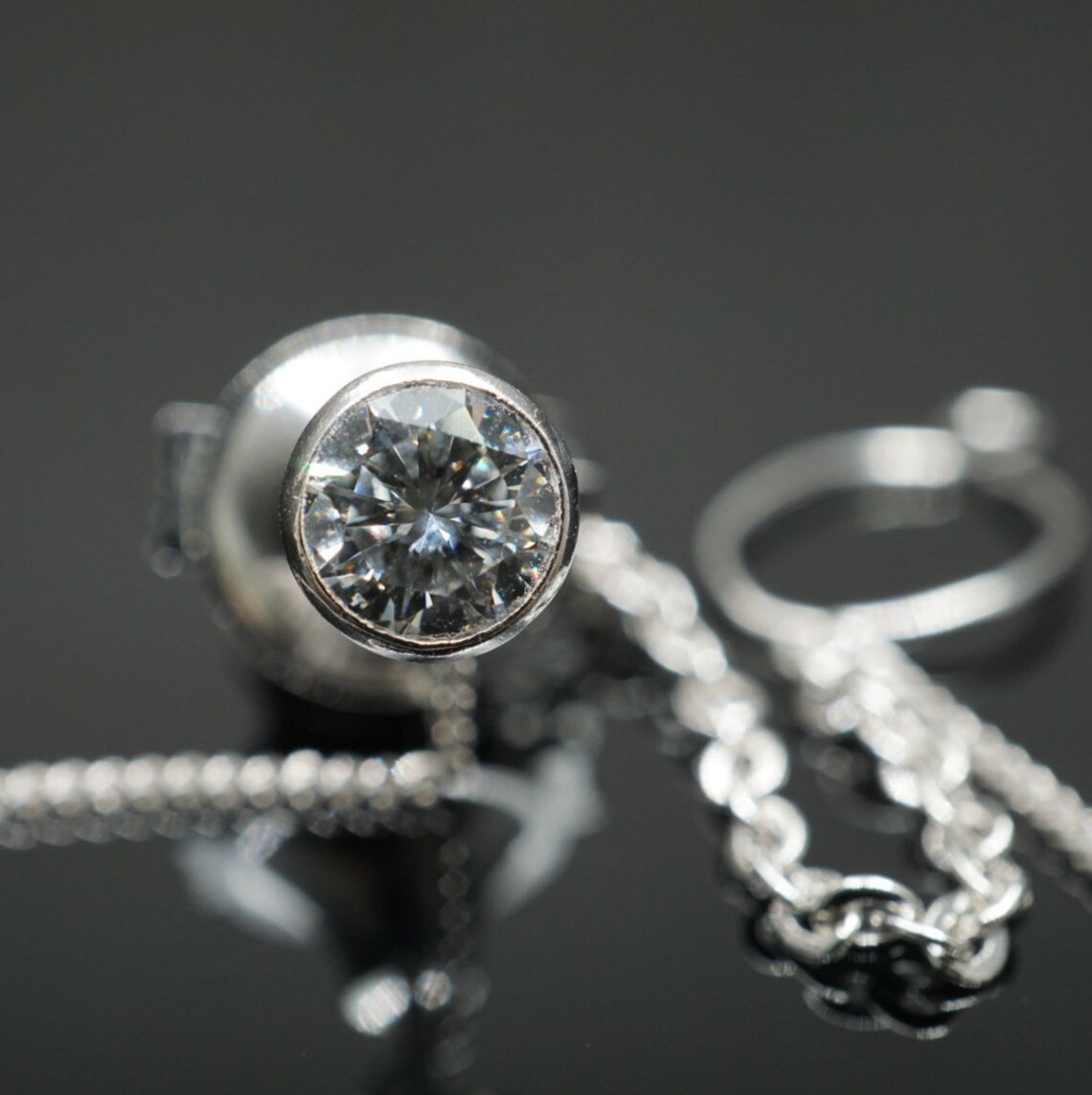 mens diamond tie pin