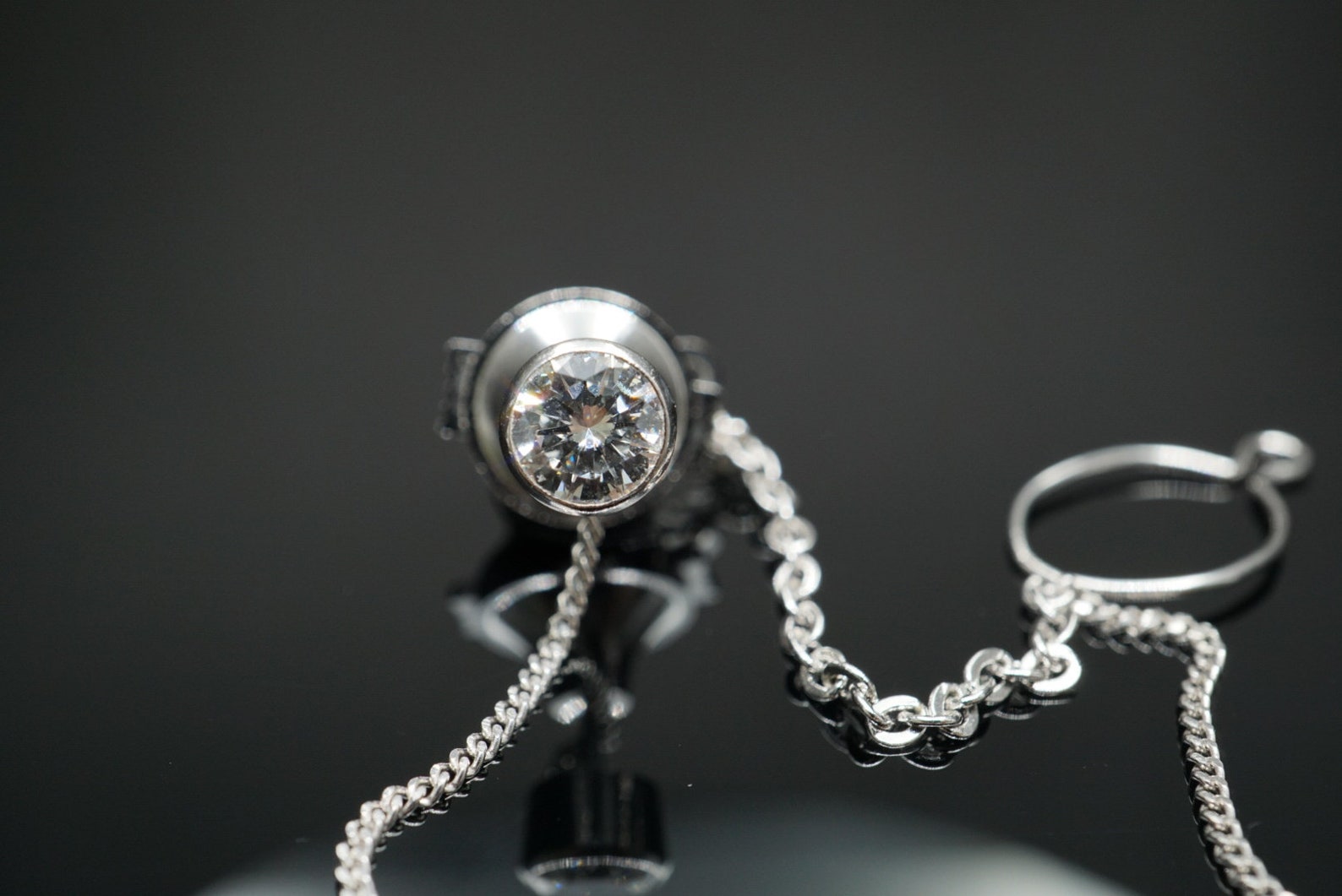 Diamond Men's Brooch Mes's Tie Pin Etsy