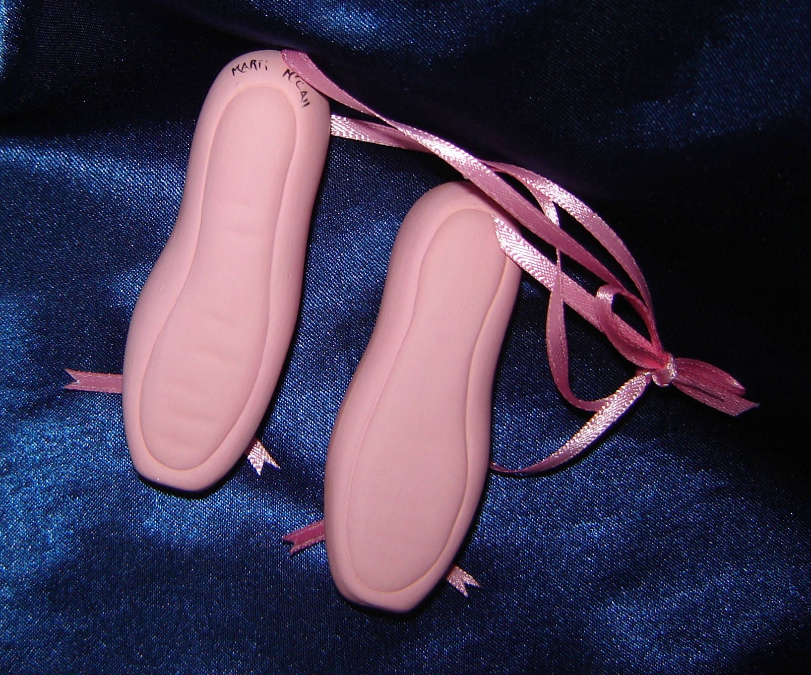 Pink Ballet Slipper Ornament Ballet Shoes Ornament Dancer Etsy