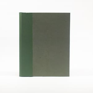 Diario di carta fatto a mano Olive Vine / Quaderno con copertina rigida rilegato a mano / Album da disegno artigianale / Regalo unico