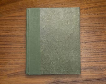 Olive Vine Handmade Paper Journal | Hand-Bound Hardcover Notebook | Artisanal Sketchbook
