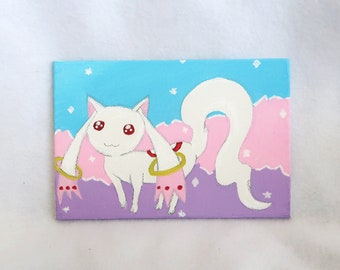 Magical Girl Anime Character Acrylic Painting Hand Painted