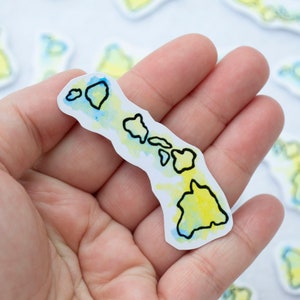 Sticker vorm staat Hawaï