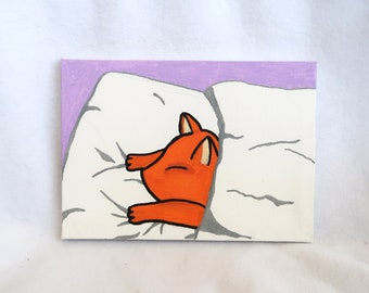 Kyo Anime Character Acrylic Painting Hand Painted