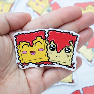 Leuke voedselsticker ravioli