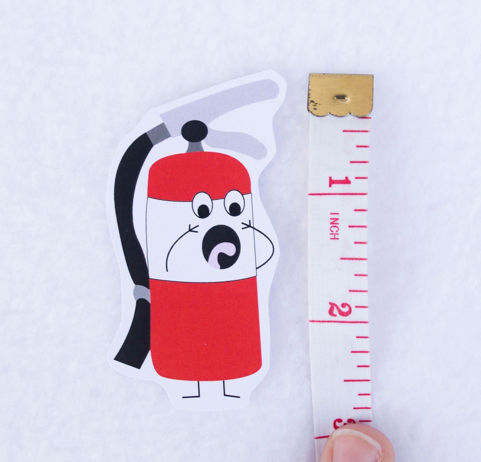 Feuerlöscher Lustige niedliche Kawaii Aufkleber Art One of a Etsy.de