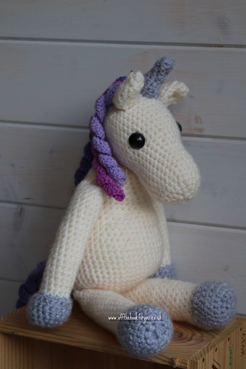 Crochet Unicorn pattern PDF Instant download/ Amigurumi Unicorn image 2