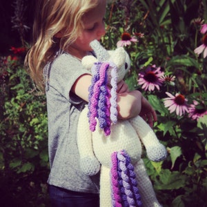 Crochet Unicorn pattern PDF Instant download/ Amigurumi Unicorn image 1