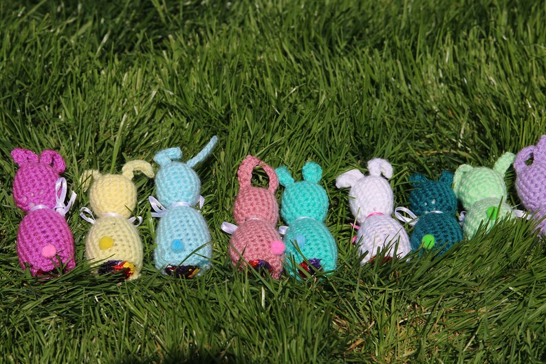 Crochet Easter Egg Bunny pattern image 3