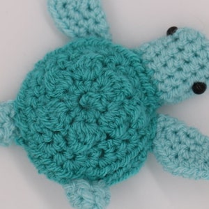 Mini crochet turtle pattern Instant PDF download image 3