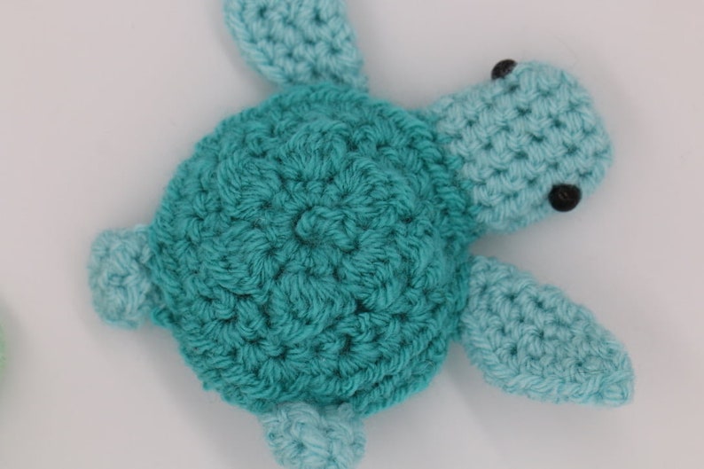 Mini crochet turtle pattern Instant PDF download image 3
