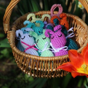 Crochet Easter Egg Bunny pattern image 1