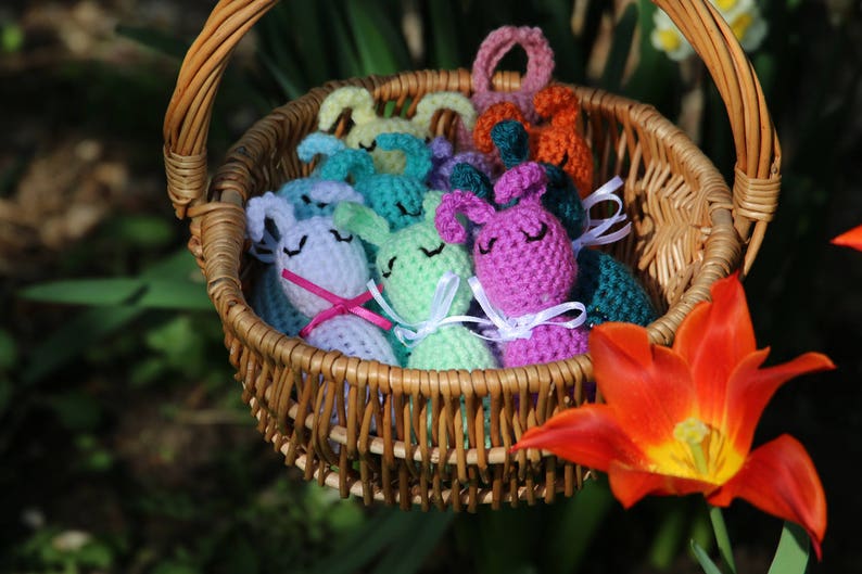 Crochet Easter Egg Bunny pattern image 1