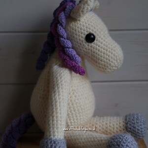 Crochet Unicorn pattern PDF Instant download/ Amigurumi Unicorn image 3