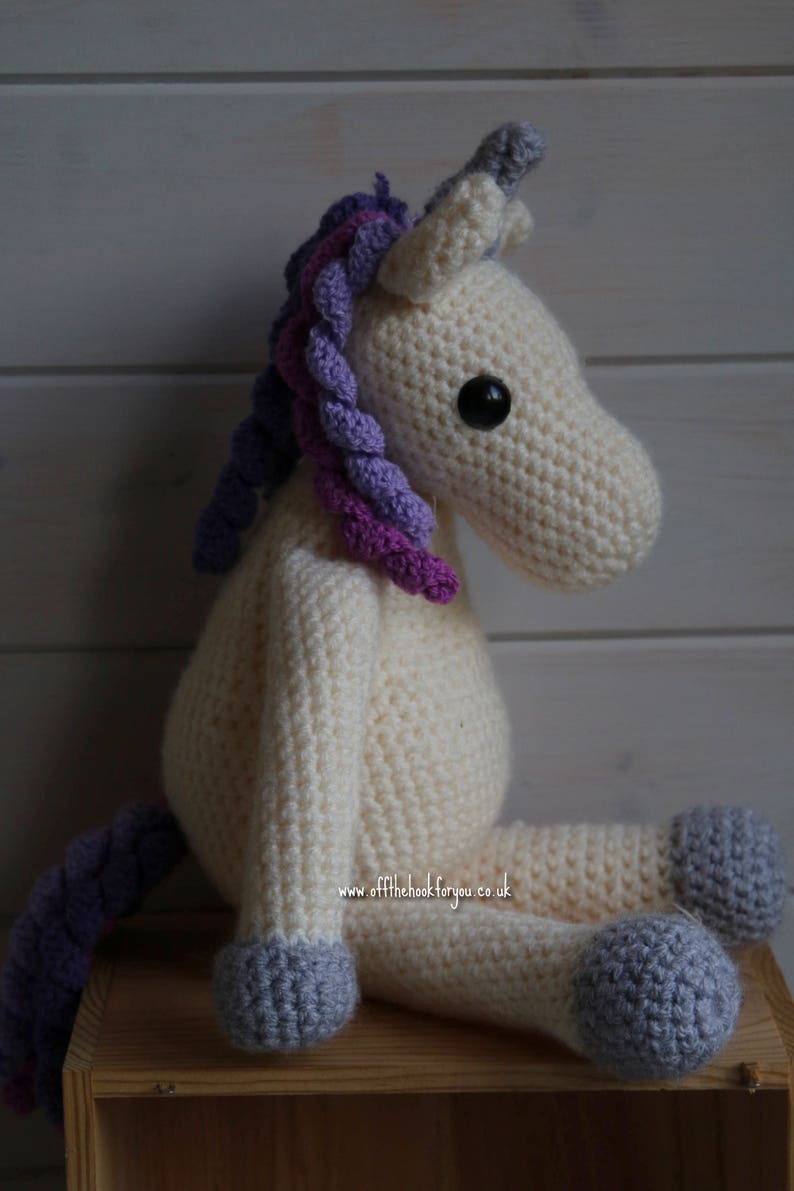 Crochet Unicorn pattern PDF Instant download/ Amigurumi Unicorn image 3