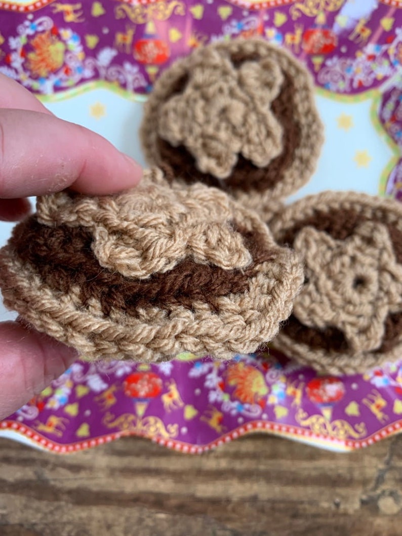 Easy Crochet Mince pie Pattern Instant PDF download image 2