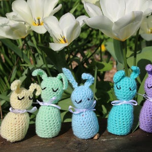 Crochet Easter Egg Bunny pattern image 2