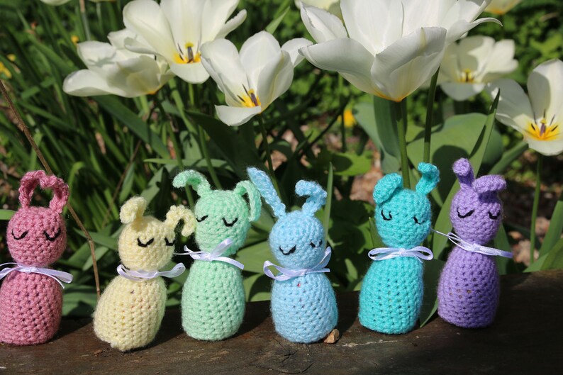 Crochet Easter Egg Bunny pattern image 2