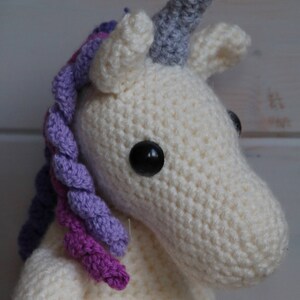 Crochet Unicorn pattern PDF Instant download/ Amigurumi Unicorn image 4